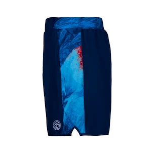 Pantaloncini da uomo BIDI BADU  Adnan 7in Tech Shorts Dark Blue Aqua XXL