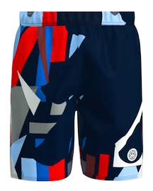 Pantaloncini da uomo BIDI BADU New York 2024 7Inch Shorts Dark Blue/Red