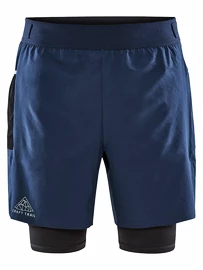 Pantaloncini da uomo Craft  PRO Trail 2in1 Blue