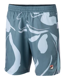 Pantaloncini da uomo Fila Shorts Leo Captains Blue/Print