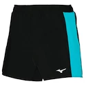 Pantaloncini da uomo Mizuno Alpha 5.5 Short Black/Algiers Blue XL