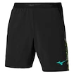 Pantaloncini da uomo Mizuno  Mugen 8 In Amplify Short  Black