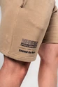 Pantaloncini da uomo Nebbia  Gym Sweatshorts GYM BRO Light Brown