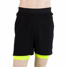 Pantaloncini da uomo Sensor  Trail Black/Yellow