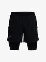 Pantaloncini da uomo Under Armour  LAUNCH 5'' 2-IN-1 SHORT-BLK