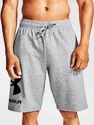 Pantaloncini da uomo Under Armour  Rival FLC Big Logo Shorts gray