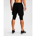 Pantaloncini da uomo Under Armour  Run Anywhere 2N1 Long STS black