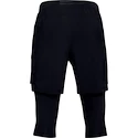 Pantaloncini da uomo Under Armour  Run Anywhere 2N1 Long STS black