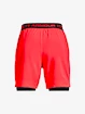 Pantaloncini da uomo Under Armour  Vanish Woven 2in1 Sts-RED