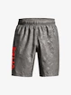 Pantaloncini da uomo Under Armour  Woven Emboss Shorts-GRY