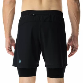 Pantaloncini da uomo UYN  RUNNING EXCELERATION OW PERFORMANCE 2IN1 SHORT Black