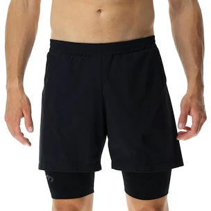 Pantaloncini da uomo UYN  RUNNING EXCELERATION OW PERFORMANCE 2IN1 SHORT Black XL