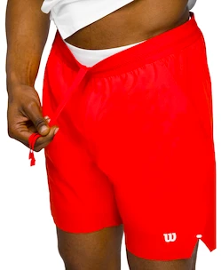 Pantaloncini da uomo Wilson  M Tournament Short V2 7" Infrared