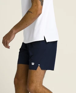 Pantaloncini da uomo Wilson  M Tournament Short V2 7" Navy