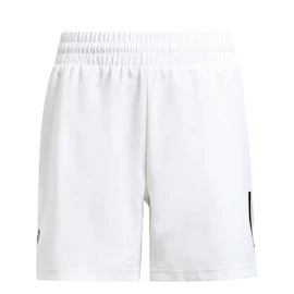 Pantaloncini per bambini adidas B Club 3 Stripes Short White