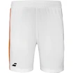 Pantaloncini per bambini Babolat  Play Short Boy White/Orange