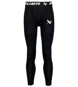 Pantaloni a compressione con sospensorio Bauer  PERFORMANCE JOCK Youth M