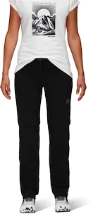 Pantaloni da donna Mammut  Runbold Zip Off Pants Black 44