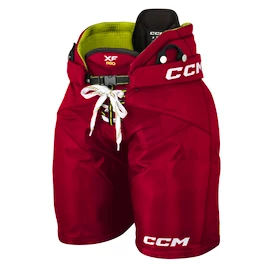 Pantaloni da hockey CCM Tacks XF PRO Red Junior