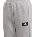 Pantaloni da tuta da bambino adidas  Future Icons 3-Stripes Tapered-Leg Pants Medium Grey Heather