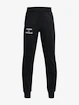 Pantaloni da tuta da bambino Under Armour  Armour Fleece Graphic Jgrs-BLK