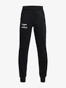 Pantaloni da tuta da bambino Under Armour  Armour Fleece Graphic Jgrs-BLK