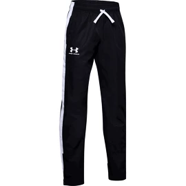 Pantaloni da tuta da bambino Under Armour Woven Track Black