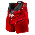 Pantaloni per portiere di hockey CCM Tacks XF Red Senior XL