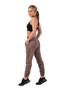 Pantaloni tuta da donna Nebbia  Iconic Mid-Waist Sweatpants 408 brown