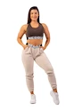 Pantaloni tuta da donna Nebbia  Iconic Mid-Waist Sweatpants 408 cream L