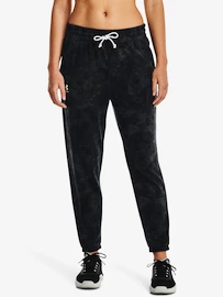 Pantaloni tuta da donna Under Armour Rival Terry Print Jogger-BLK