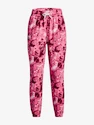 Pantaloni tuta da donna Under Armour  Rival Terry Print Jogger-PNK