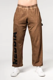 Pantaloni tuta da uomo Nebbia Washed-off Gym Sweatpants Baggy Style GYM BRO Ligth Brown