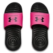 Pantofole da bambina Under Armour Ansa Fix SL Black