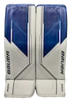 Paragambe portiere per hockey Bauer Supreme Mach - MTO white/blue Senior XL