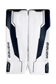 Paragambe portiere per hockey Bauer Supreme Shadow White/Navy Senior