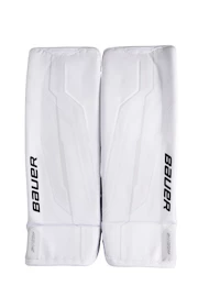 Paragambe portiere per hockey Bauer Supreme Shadow White Senior