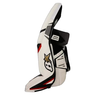 Paragambe portiere per hockey BRIAN'S  G-netik X Senior 36 + 1 palec, bianco-nero-rosso