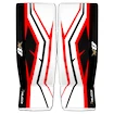 Paragambe portiere per hockey BRIAN'S Iconik X White/Black/Red Junior 29 + 1 palec