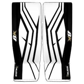 Paragambe portiere per hockey BRIAN'S Iconik X White/Black Senior