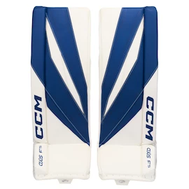 Paragambe portiere per hockey CCM Axis F5 Royal/White Junior