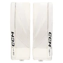 Paragambe portiere per hockey CCM Axis F5 White/White Junior