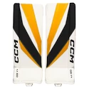 Paragambe portiere per hockey CCM Axis F9 Black/Yellow Intermediate