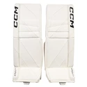 Paragambe portiere per hockey CCM Eflex 6.5 White Junior 28 + 1 palec