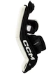 Paragambe portiere per hockey CCM YTflex 3 White/White/Black/Black Youth