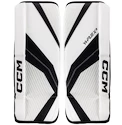 Paragambe portiere per hockey CCM YTflex 3 White/White/Black/Black Youth