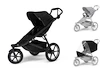 Passeggino sportivo Thule Urban Glide 3 Black + Barra di sicurezza + Protezione antipioggia