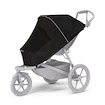 Passeggino sportivo Thule Urban Glide 3 Black + Barra di sicurezza + Protezione antipioggia + Rete anti-zanzare