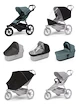 Passeggino sportivo Thule Urban Glide 3 Mid blue + Bassinet Mid blue SET 7in1