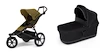 Passeggino sportivo Thule Urban Glide 3 Nutria green + Bassinet Black